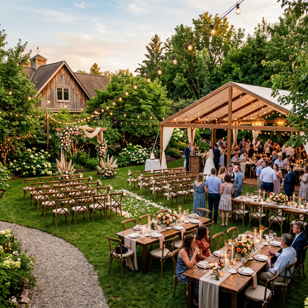 How to Plan the Backyard Wedding of Your Dreams